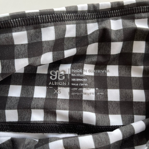 Albion Fit Blanche Gingham Leggings - XS - Picture 5 of 5